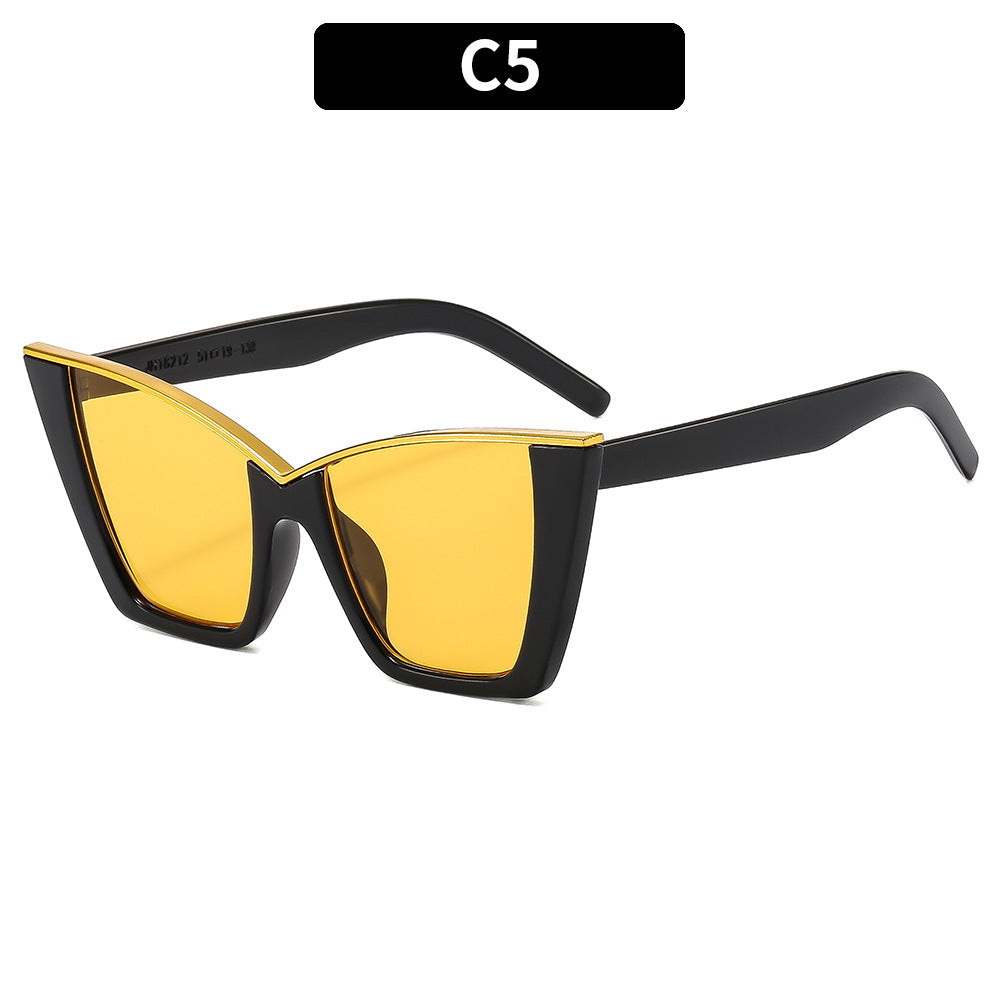 Trendy Cat Eye Sunglasses Stylish UV400 Protection