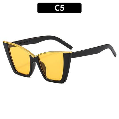 Trendy Cat Eye Sunglasses Stylish UV400 Protection