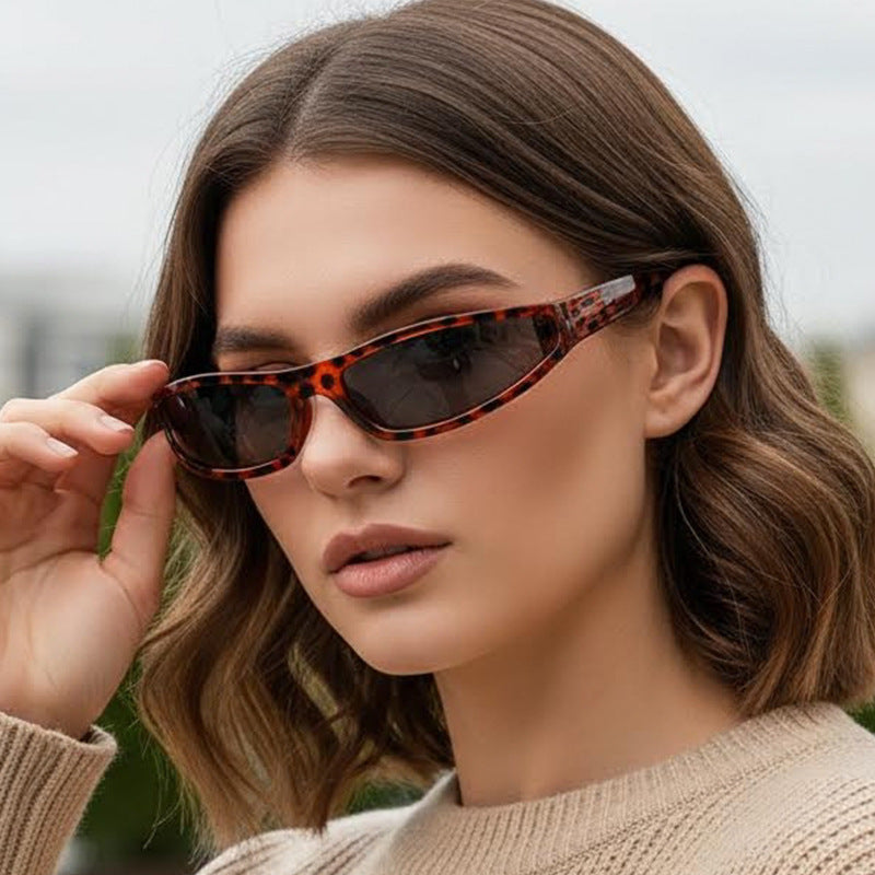 Trendy Retro Hip-Hop Small Frame Sunglasses for Outdoor