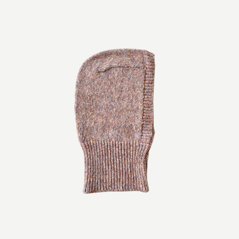 Trendy Knit Beanie With Colorful Dots For Women