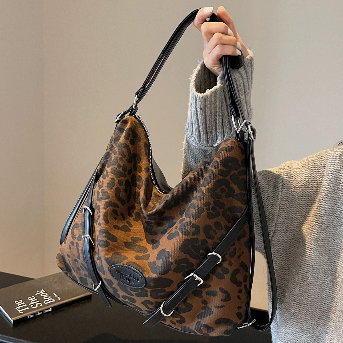Vintage Multi-Use Large Capacity Shoulder Bag