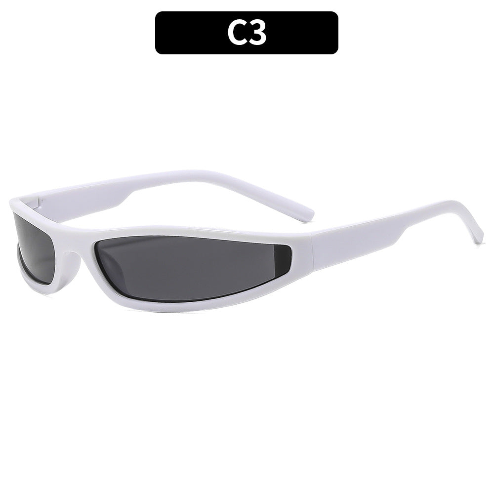Trendy Retro Hip-Hop Small Frame Sunglasses for Outdoor