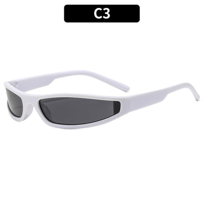 Trendy Retro Hip-Hop Small Frame Sunglasses for Outdoor