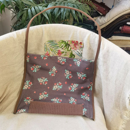 Cloth Bag Ethnic Style Women'S Bag Commuting One-Shoulder Canvas Bag Vintage Chinese Style Cloth Bag Bag Woman