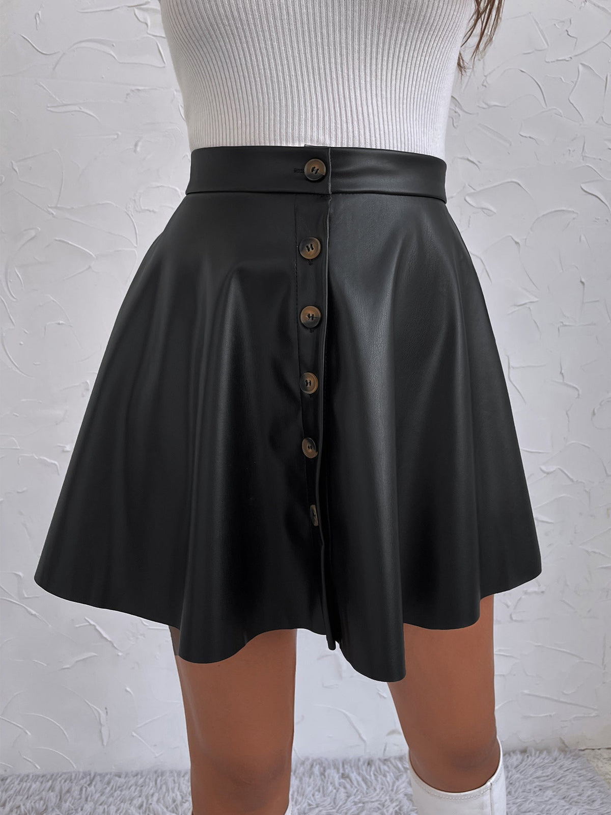 Fashion Corduroy High Waist Skirt Autumn And Winter