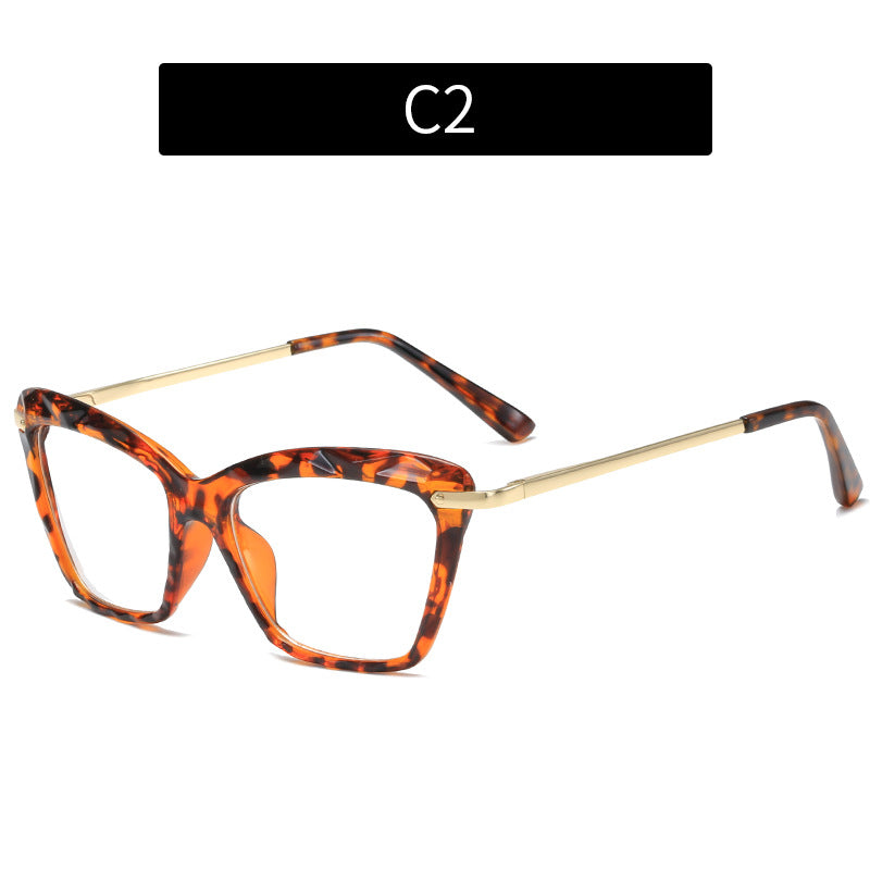 Fashionable Cat Eye Anti-Blue Light Glasses Trendy Optical Frame