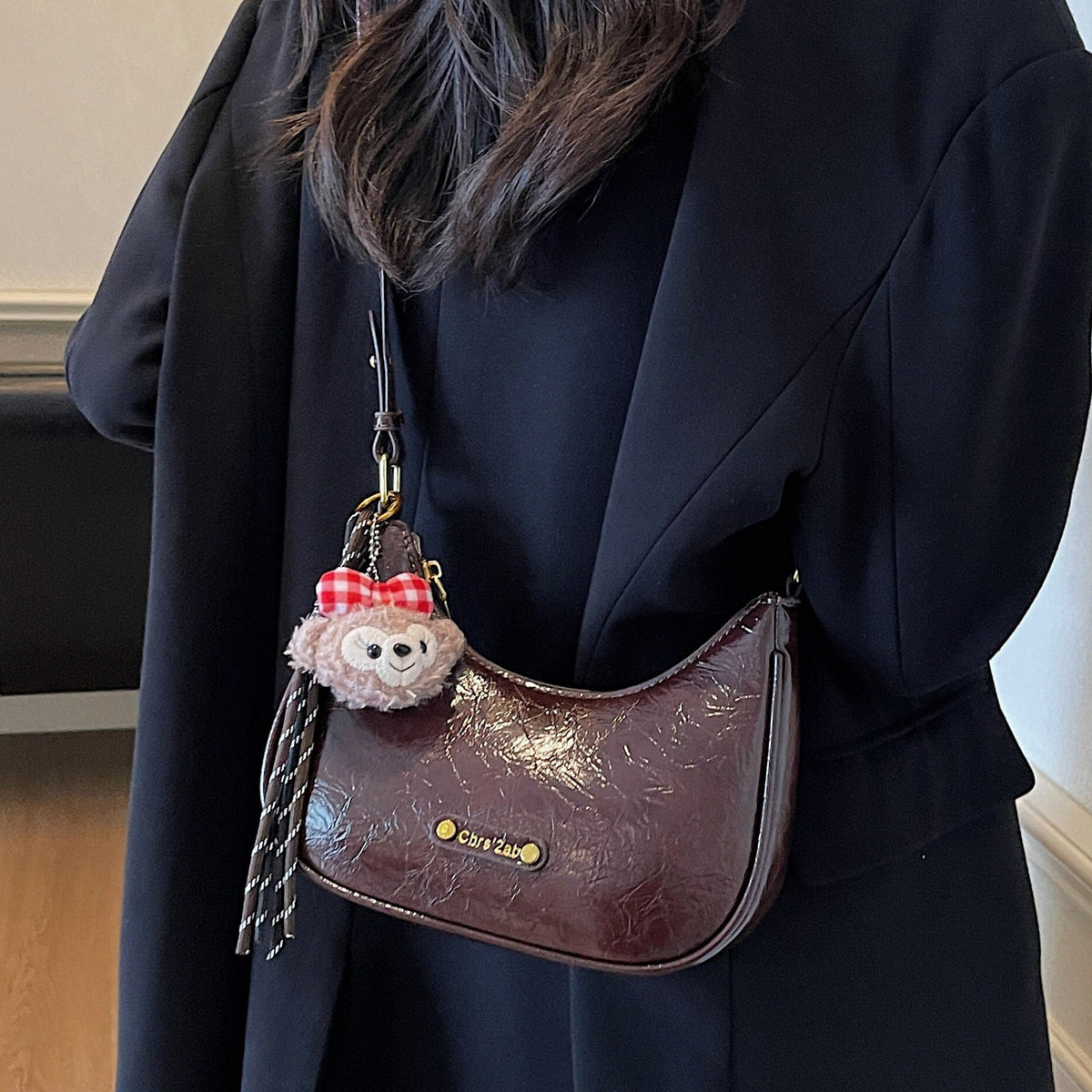 Trendy Casual PU Shoulder Bag for Women