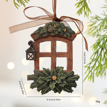 Colorful Christmas Tree Hanging Ornament
