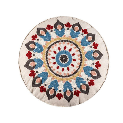 New Exotic Moroccan Style Cushion Cover Famous Family Style Round Cushion Cover Famous Hotel Model Room Pillow Cover