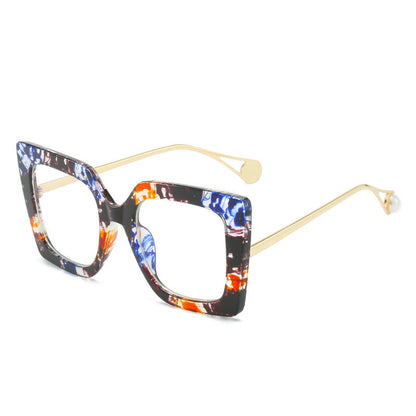 Stylish Square Eyeglasses Frame for Women - Blue Light Blocking