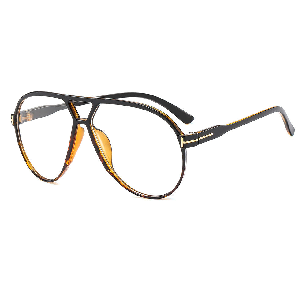 Trendy Oversized Square Sunglasses with UV400 Protection