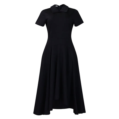 Elegant High-Waisted Maxi Dress For Evening Events
