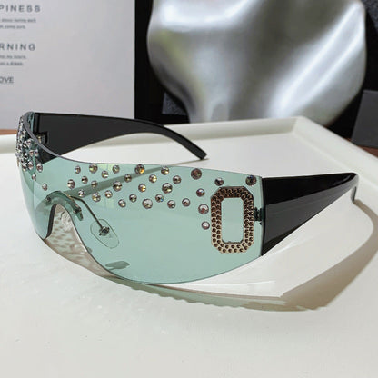 Trendy Stylish Oversized Round Frame Sunglasses for Women