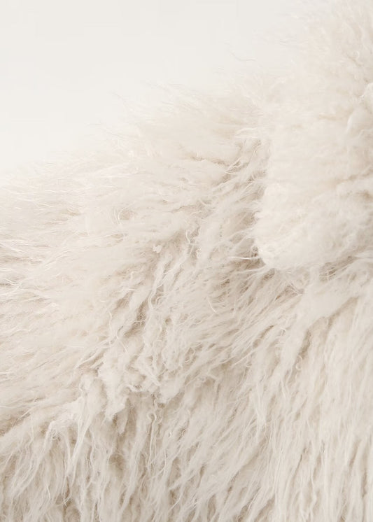Faux Shearling Jacket Soft Textured Cozy Chic