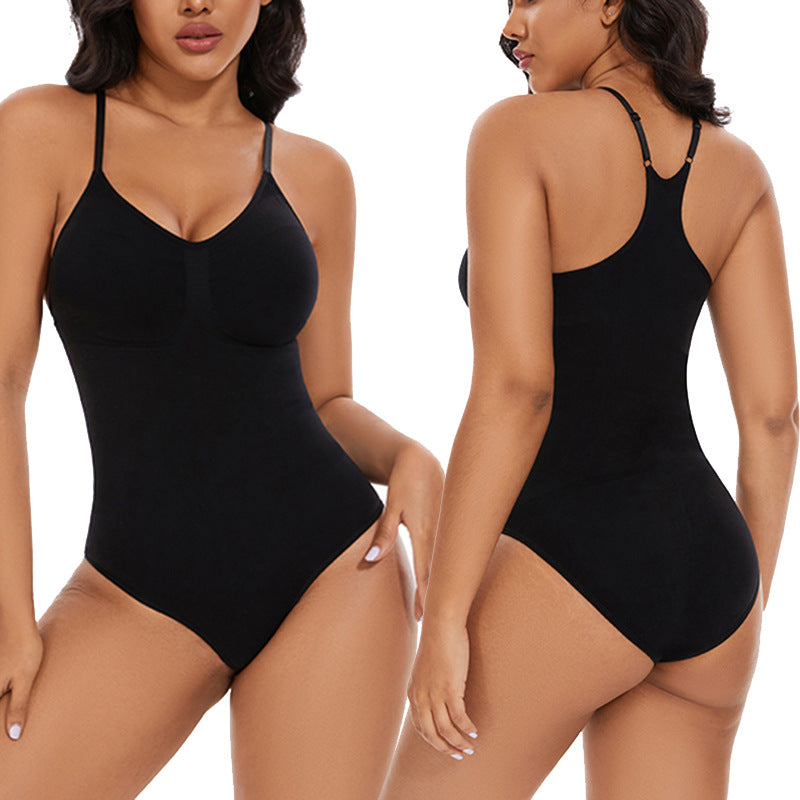 Seamless Body Shaper Bodysuit With Waist Control