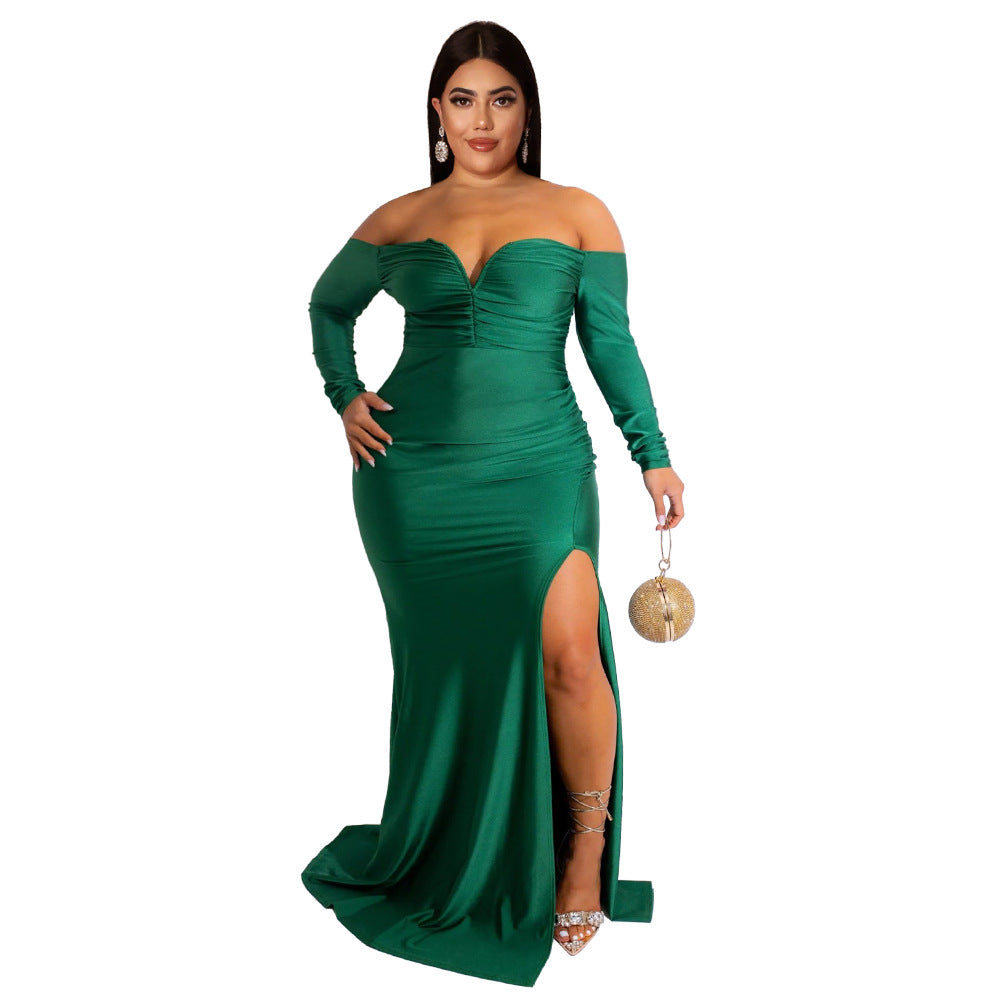 Sexy V-Neck Maxi Dress For Night Out