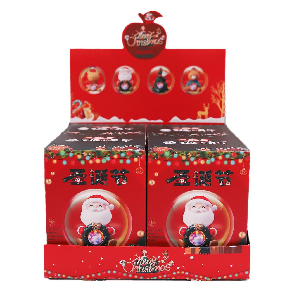 Christmas Star Lights Small Night Lights Decorations Scene Layout Luminous Decorations Santa Claus Gifts Snowman Gifts