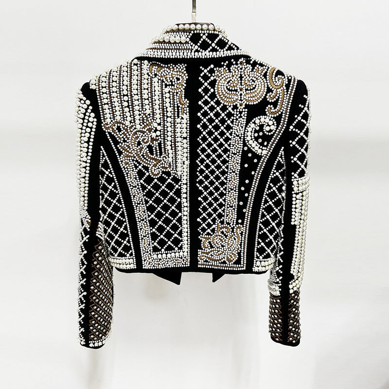 Stylish Embroidered Short Jacket