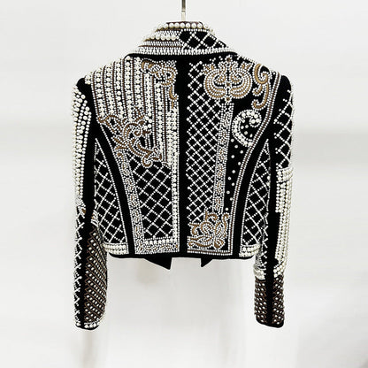 Stylish Embroidered Short Jacket