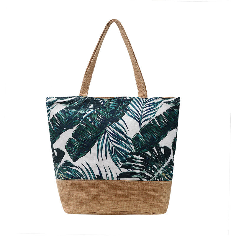 Fashion Canvas Tote Bag Artistic Shoulder Bag