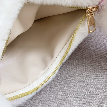 Cute Fuzzy Star-shaped Crossbody Shoulder Bag