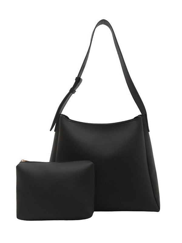 Large Capacity Commuter Tote Bag Set Stylish Shoulder Bag