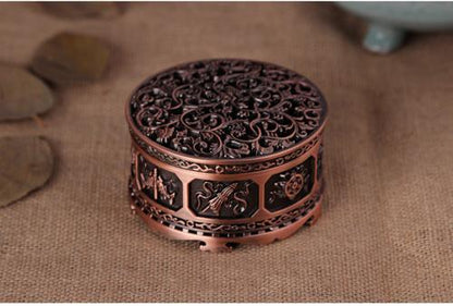 All-Metal Cloisonne Enamel Tibetan Incense Burner