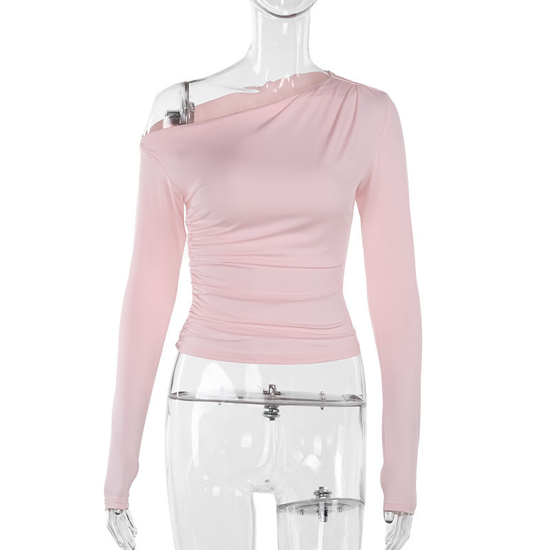 Trendy Casual Long Sleeve Slim Fit Top