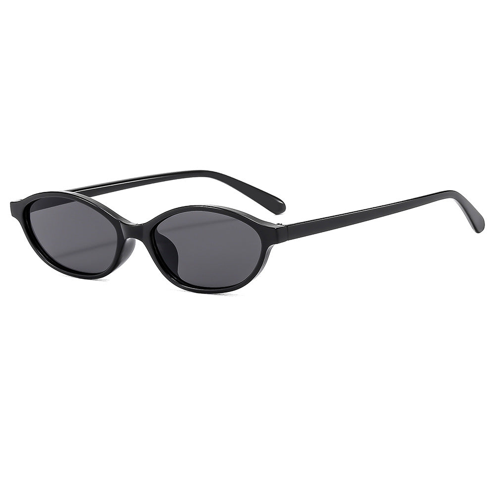 Retro Oval Sunglasses Chic UV400 Protection Eyewear