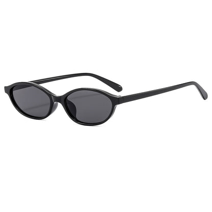 Retro Oval Sunglasses Chic UV400 Protection Eyewear