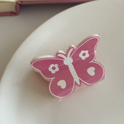 Cute Bow Flower Claw Clip