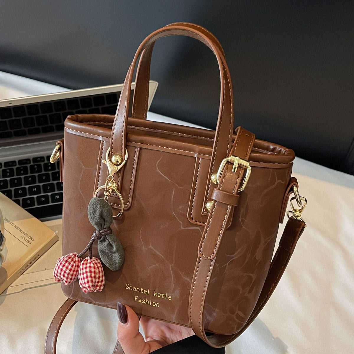 Trendy Vintage Bucket Bag for Women