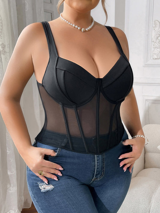 Sexy Plus Size Lace Bodysuit For Easter