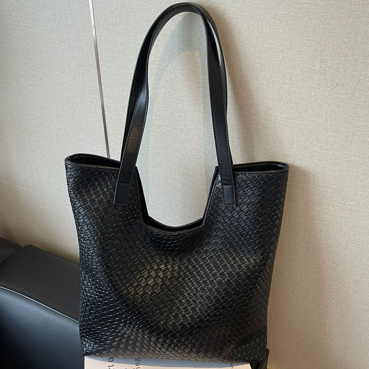 Large Capacity Woven Tote Bag for Women