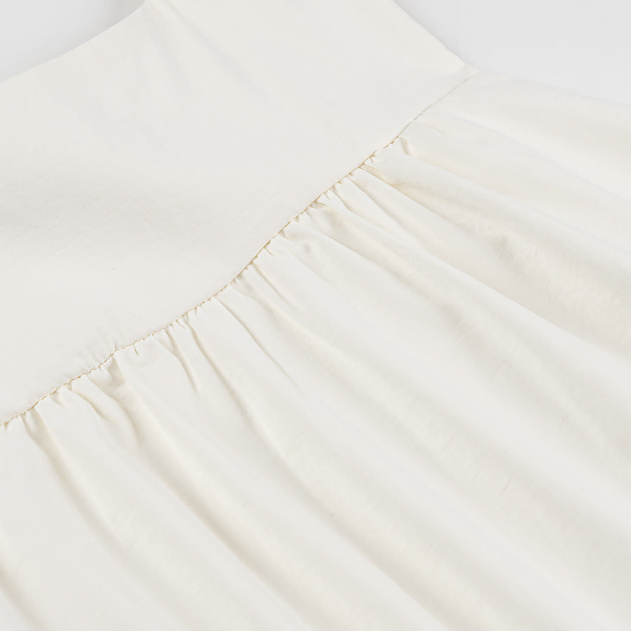 Solid Color Ruched Sleeveless Tank Top