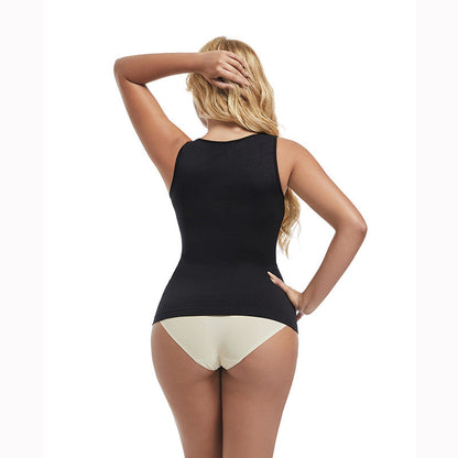 High-Elastic Seamless Tummy Control Tank Top For Women