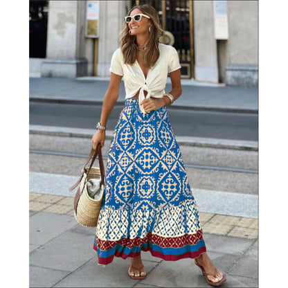New Fashion Positioning Skirt Ins Casual Loose Holiday Skirt Women