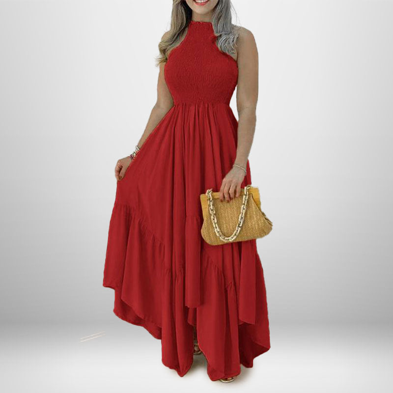 Elegant Sleeveless Maxi Dress Casual Feminine Style