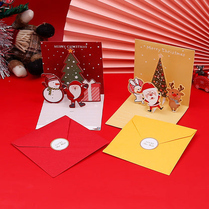 Creative Christmas 3D Pop Up Greeting Card