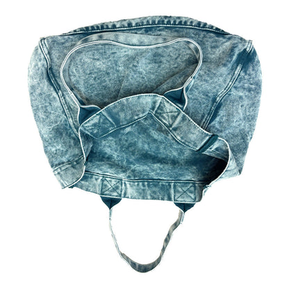 Washed Make Old Demin Shoulder Bags