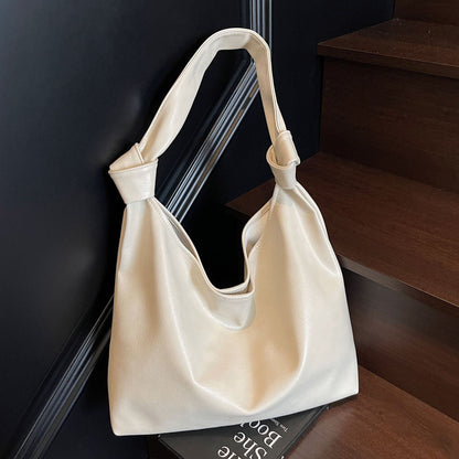 Women's Large Capacity Tote Bag Casual Chic PU Shoulder Bag