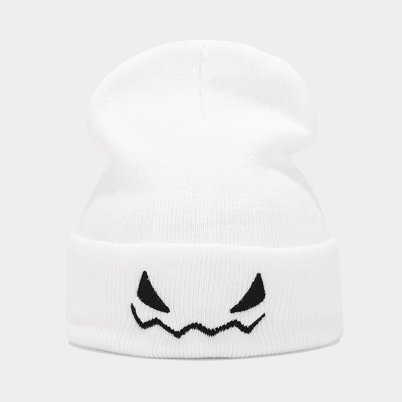 Funny Halloween Pumpkin Winter Warm Beanie Hat