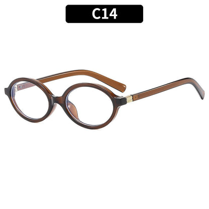Retro Oval Sunglasses for Styling and Sun Protection