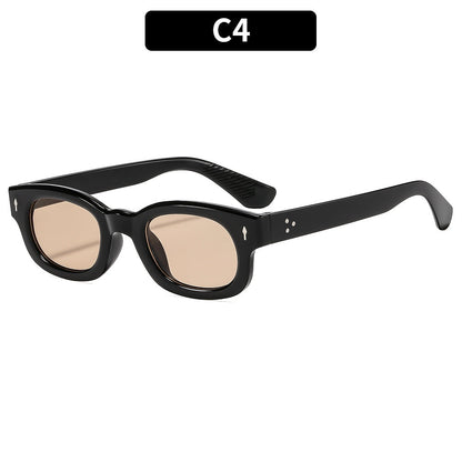 Retro Square Sunglasses Stylish Outdoor UV400 Eyewear