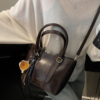 Trendy Retro Bucket Bag for Women