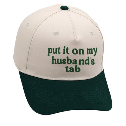 Color Block Letter Embroidered Baseball Caps