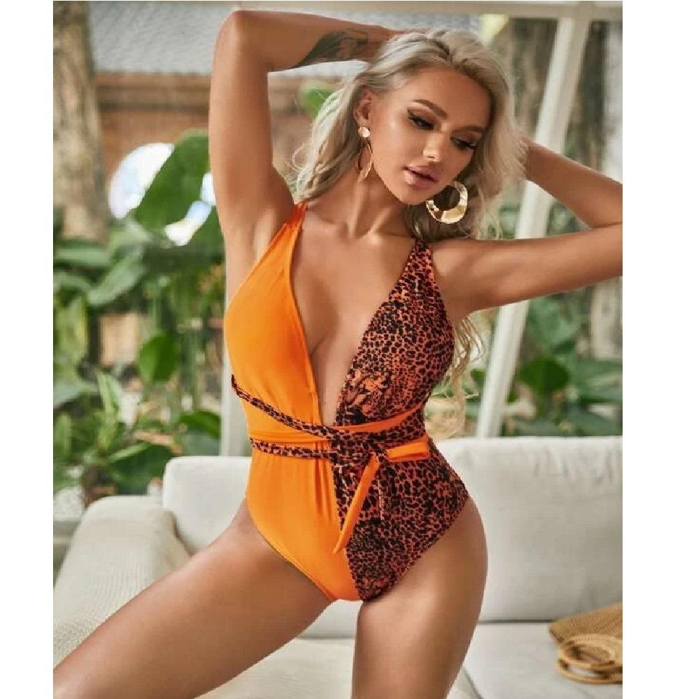 One Piece Swimsuit Women'S Strap Integrated Bikini
