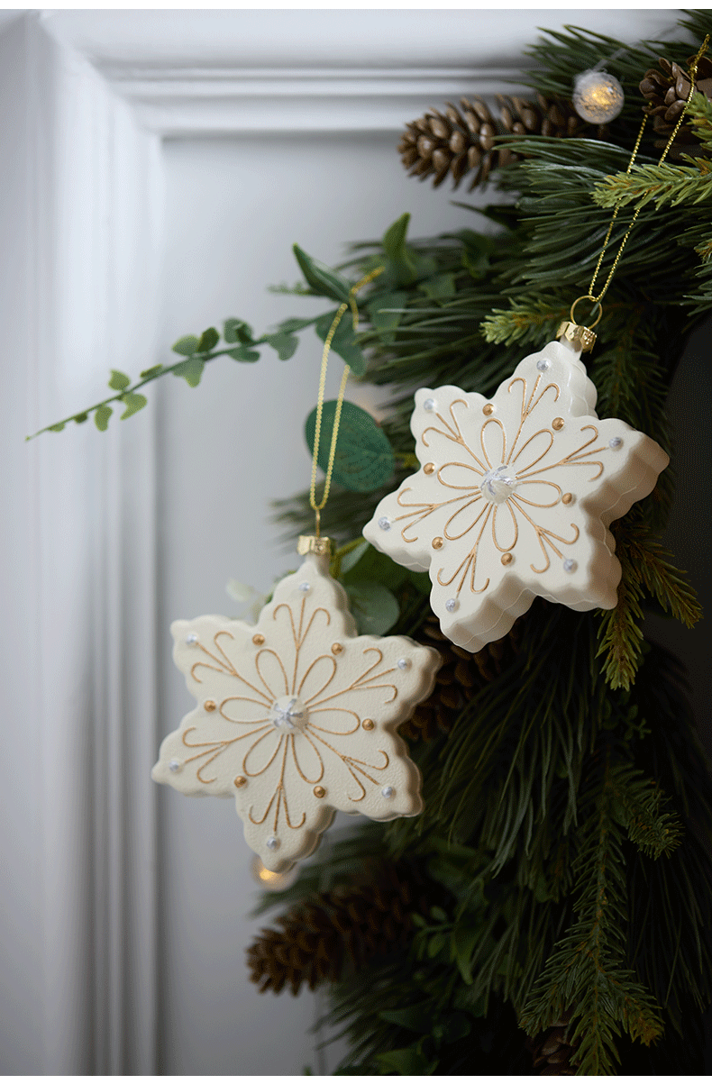 Beautify Wreath Bow Christmas Hanging Ornament