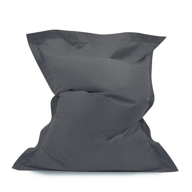 Oversized Sofa Cover Chairs Without Filler Waterproof Lounger Seat Bean Bag Puff Asiento Couch Tatami Living Room Furniture