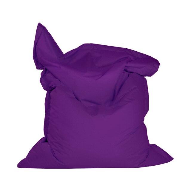 Oversized Sofa Cover Chairs Without Filler Waterproof Lounger Seat Bean Bag Puff Asiento Couch Tatami Living Room Furniture